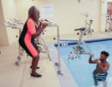 Benson Center Senior Facility Aquabikes